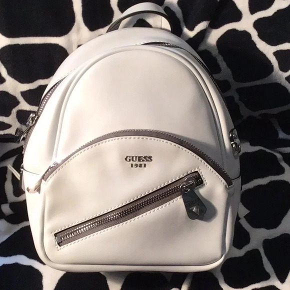 NWOT Guess 1981 White Backpack main image 11